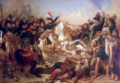 The Battle of the Pyramids, 21st July 1798 by Antoine Jean Gros